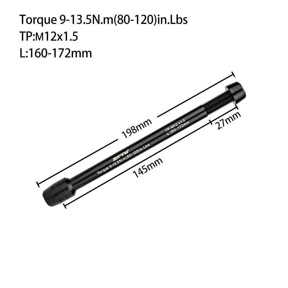 Thru Axle Adapter For Bike Trainer - Adattatore per Perno Passante ZTTO Trainer