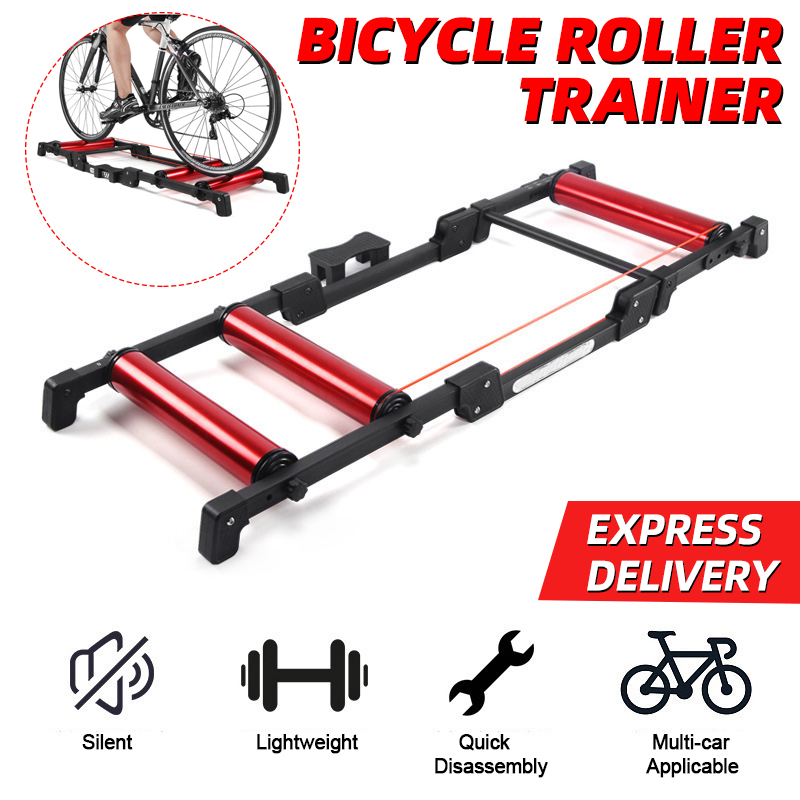 Bike Rollers Indoor Cycling Aluminum - Rulli per bici Esercizio indoor Rullo