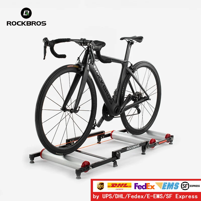 Bike Rollers Indoor Cycling Aluminum - ROCKBROS Rullo da Allenamento per Bicicletta