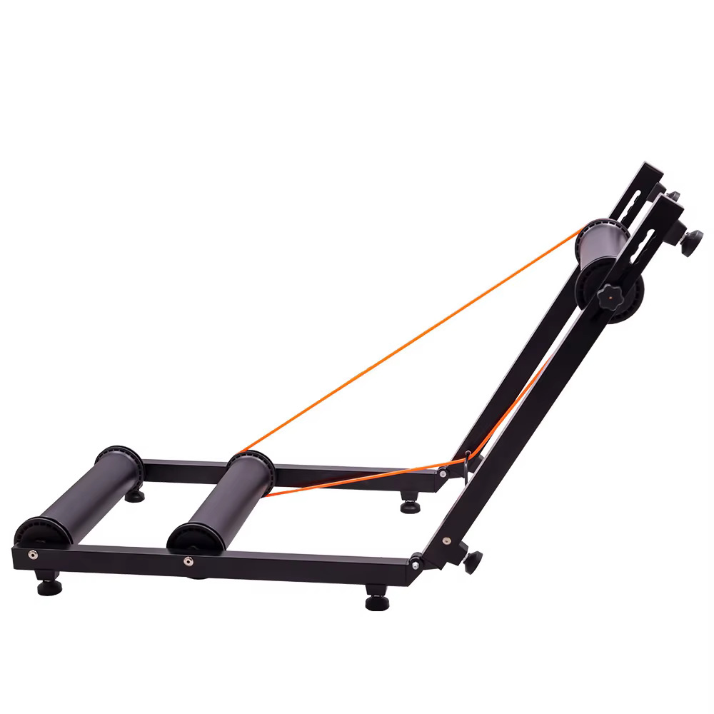 Bike Rollers Indoor Cycling Aluminum - Mini Rulli da Allenamento per Bicicletta