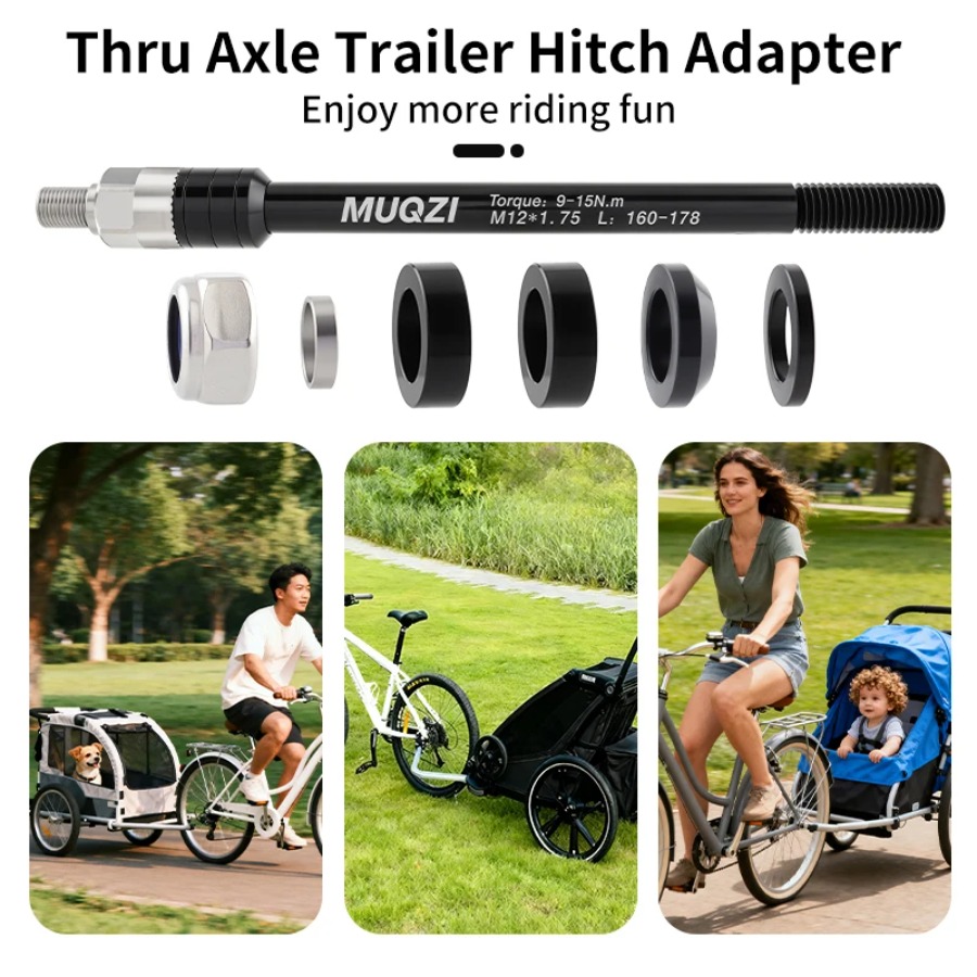 Adattatore per rimorchio bici  - Thru Axle Adapter For Bike Trainer recensione e prezzo