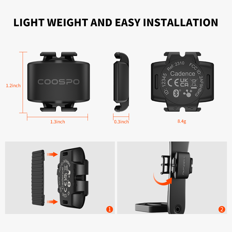 CooSpo Sensore di Velocità Del - Cycling Speed Cadence Sensor Dual recensione e prezzo
