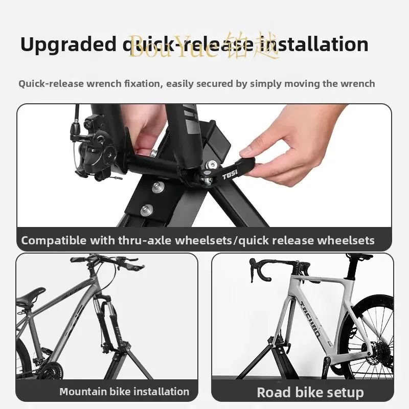 Allenatore per Bici da Strada  - Bike Rollers Indoor Cycling Aluminum recensione e prezzo